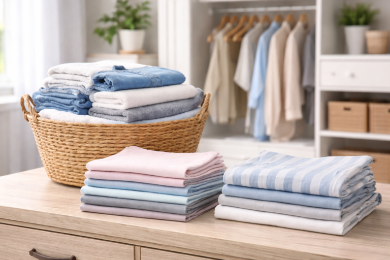 Laundry Clean and Folded