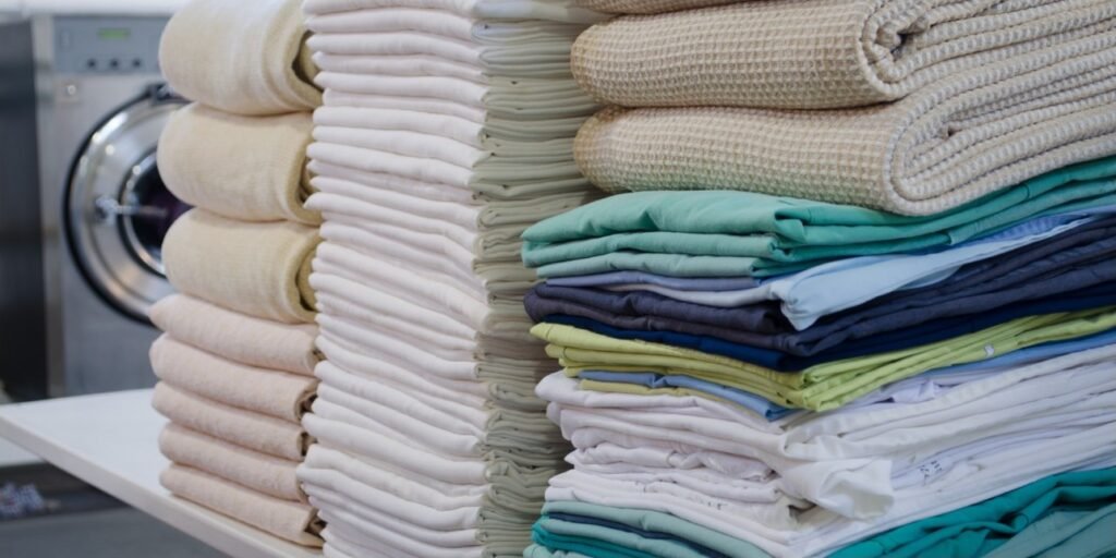commercial laundry service NYC for restaurant towels and spa linens