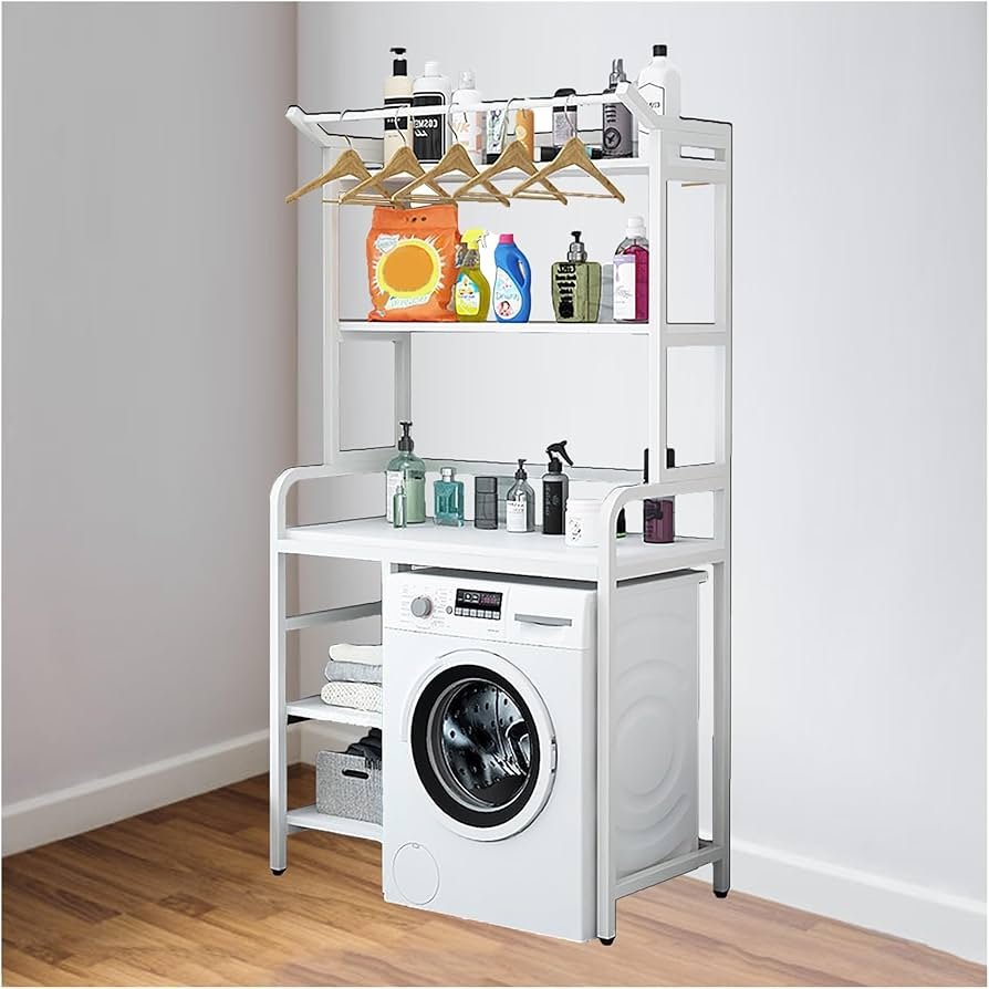 laundry tips for small NYC apartments with drying rack and compact storage solutions